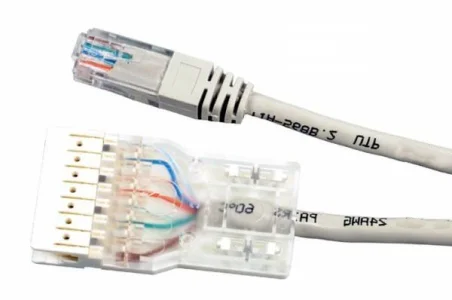 Cable Pacthcord 1,5mts 4 pares de RJ45 a 110