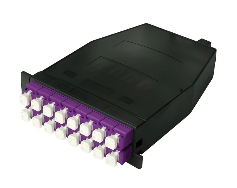 Cassette MPO Macho-LC 24FO OM4 Baja Pérdida