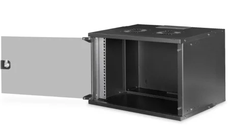 Rack Mural 19" 7U F400mm. Puerta Cristal