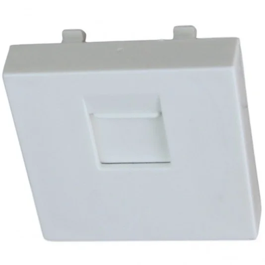 Placa 45x45 1 ventana KEYSTONE blanca