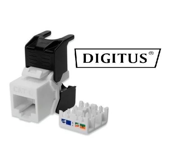 Conector Hembra RJ45 CAT6 UTP Sin Herramienta DIGITUS