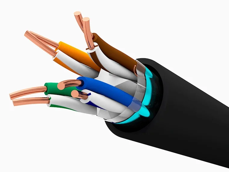 CAT6A FTP Ext. 305m Rigido