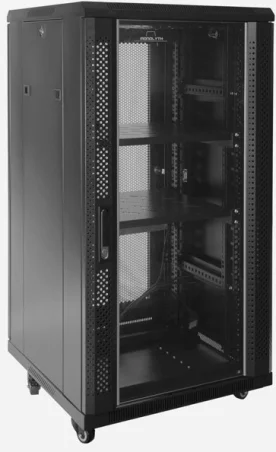 Rack 19" 22U 600X600 Puerta de Cristal