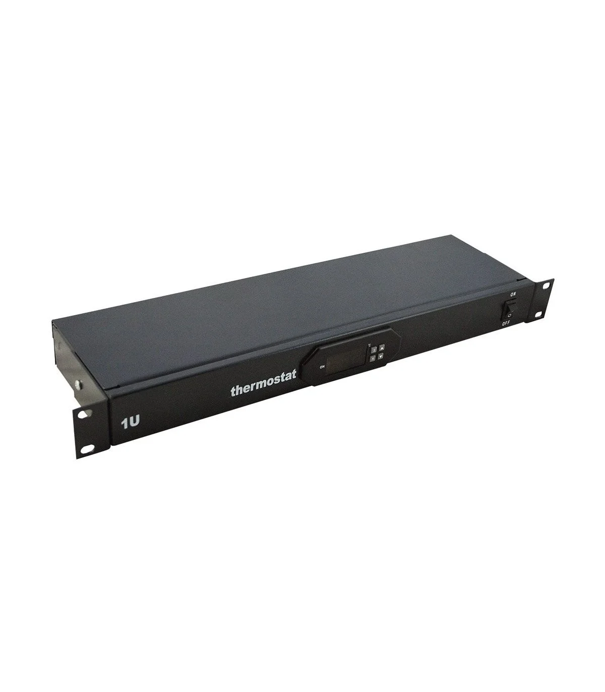 Termoregulador 1U con termostato digital para armario rack