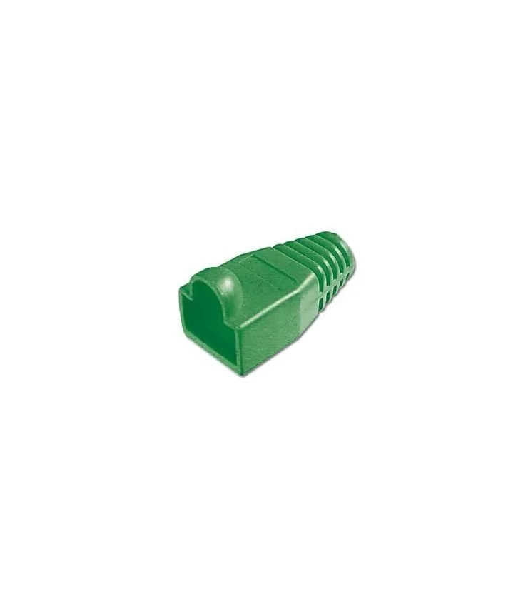 Protector conector macho rj45 (Bolsa 100 und) Color Verde