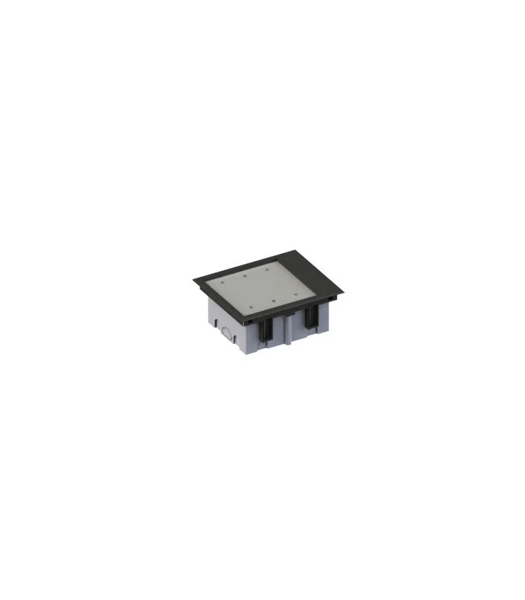 Caja de empotrar en suelo 92-128 mm de 3 elementos.