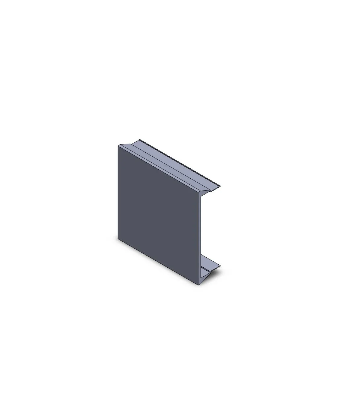 Tapa ciega para perfil de 45x45 de aluminio
