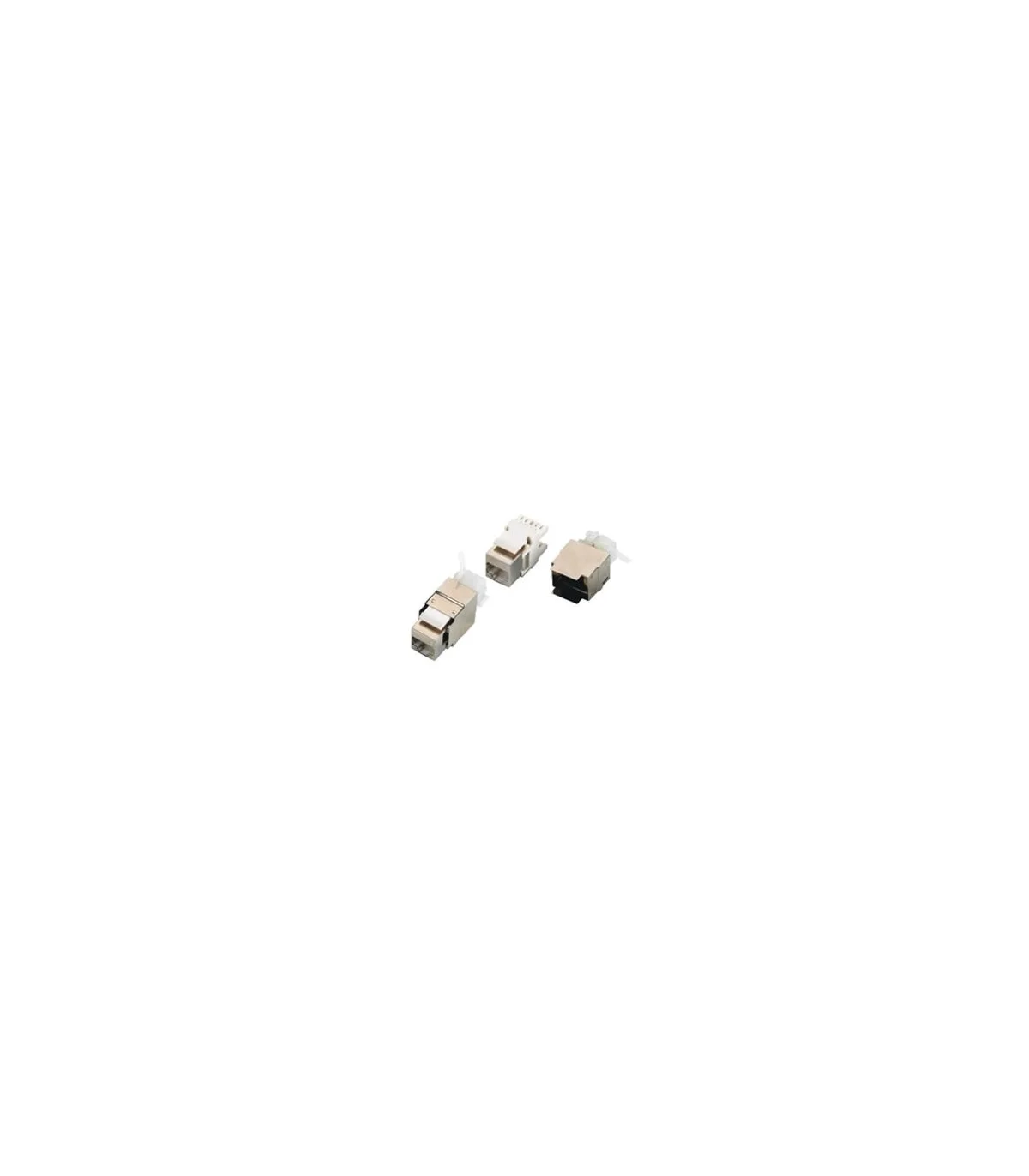 Conector RJ45 hembra CAT8.1 S/FTP Sin Herramienta
