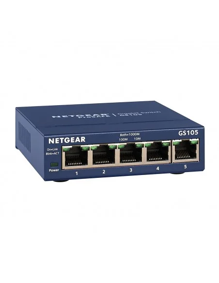 Switch NETGEAR 5 puertos autosensing 10/100/1000