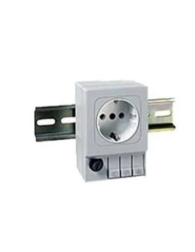 Enchufes schuko en formato carril DIN SF