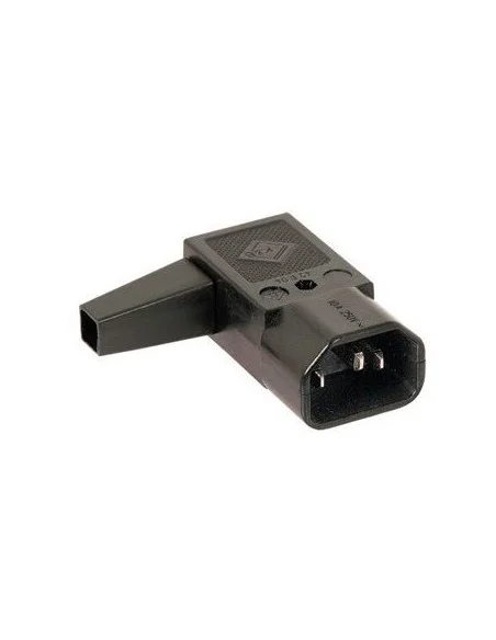Conector IEC 320 C14 Macho Der.