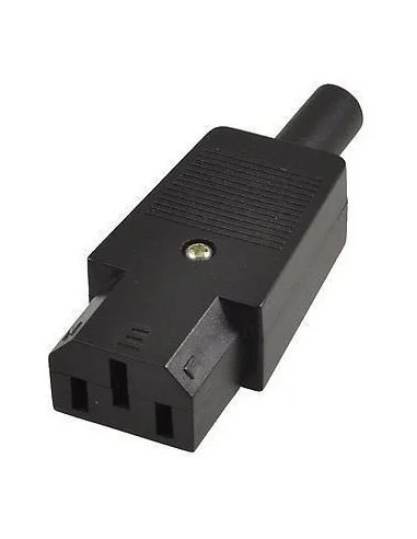 Conector IEC 320-C13 Hembra Recto