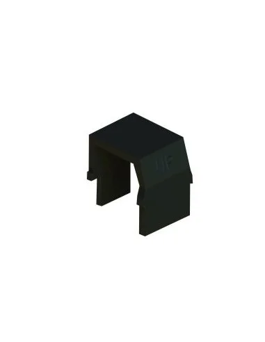 Adaptador keystone CIEGO negro
