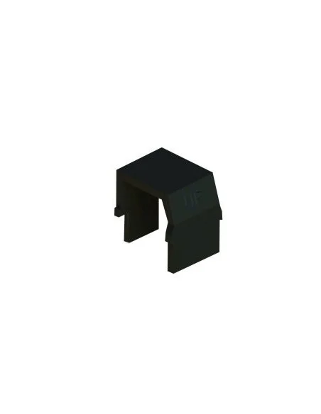 Adaptador keystone CIEGO negro