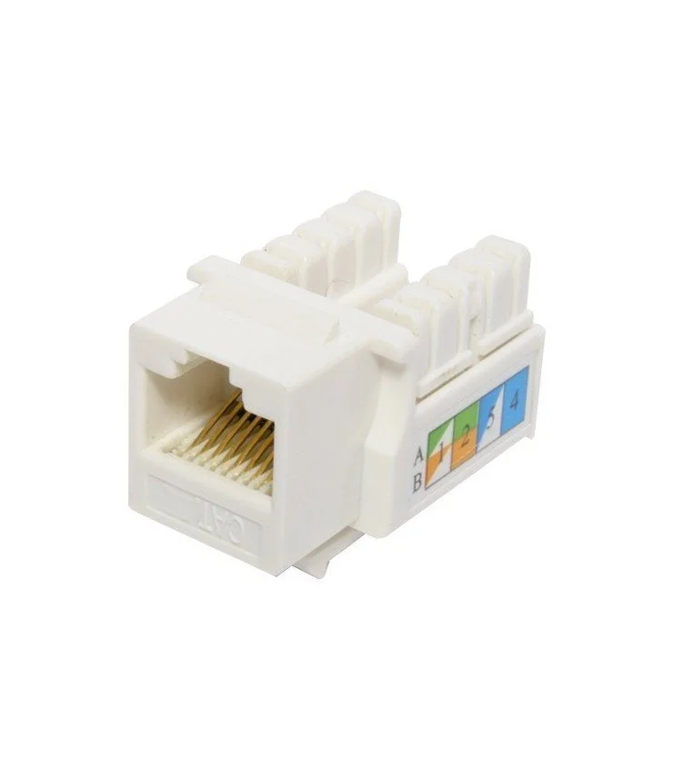 Conector RJ45 CAT6 UTP 90º Hembra