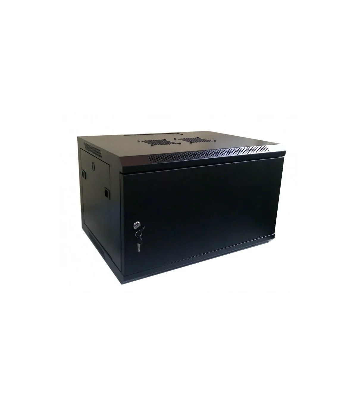 Rack Mural 19" 15U F450 Puerta Metálica Ciega