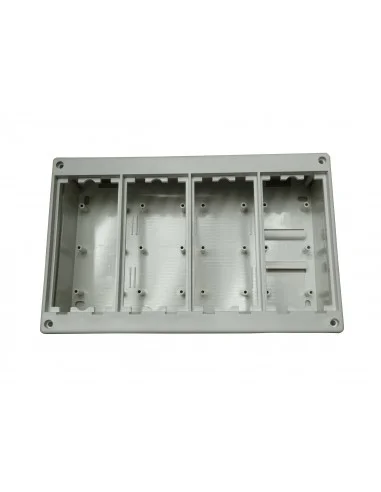 Caja de mecanismos 4 elementos superficie