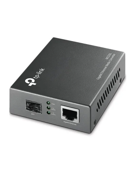 Conversor Fibra Óptica SFP a RJ45 Gigabit