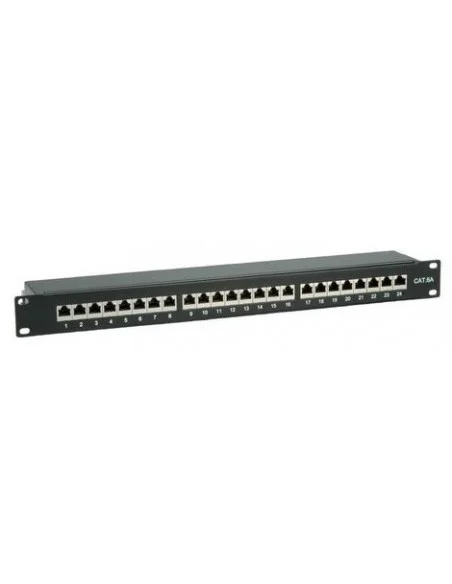 PATCHPANEL Cat6A S/FTP 19" 1U 24 PUERTOS