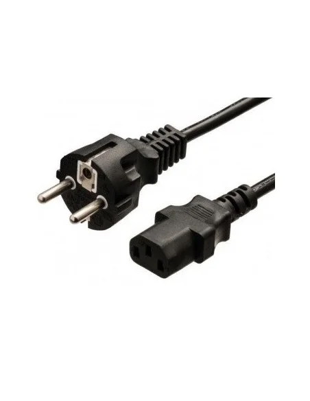 Cable alimentación SCHUKO Recto a IEC C13 Recto  3 MTS