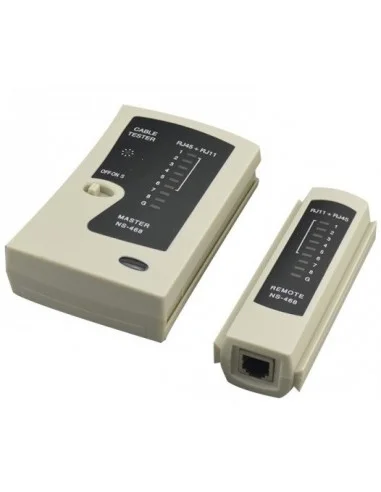 Tester de cable de Red RJ45/RJ11/RJ12 ECONÓMICO
