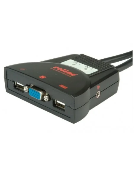KVM autómatico 2 Puertos USB con AUDIO
