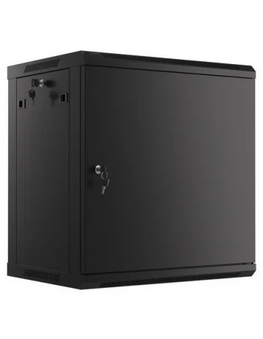 Rack mural 19" 12U F600 Puerta Metálica Ciega