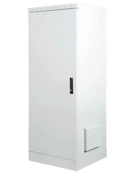 Armario rack exterior Termoaislado 42U 600X600 IP55 + tejadillo. 19"