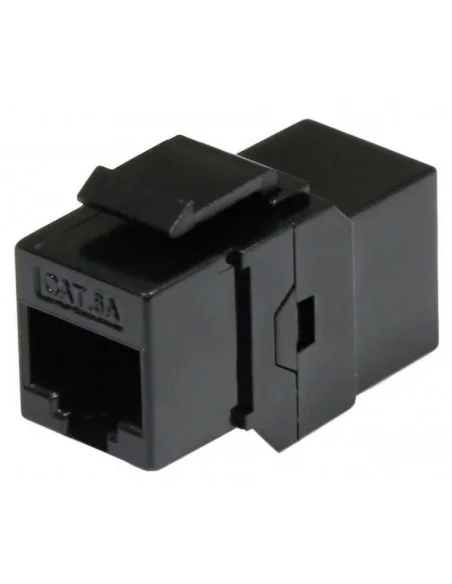 Conector Doble Hembra RJ45 CAT6A UTP para paneles parcheo