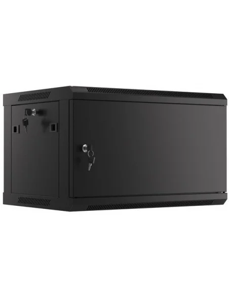 Rack mural 19" 9U F600 Puerta Metálica Ciega
