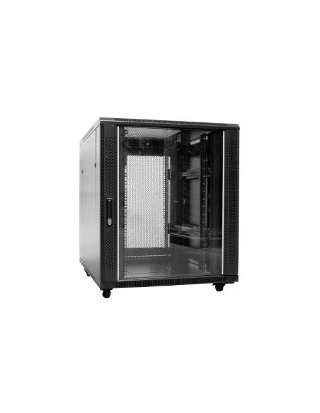 Rack 19" 18U 800x600 Puerta de Cristal