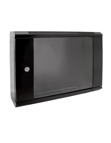 Rack Mural 19" 6U F150mm. Puerta Cristal.