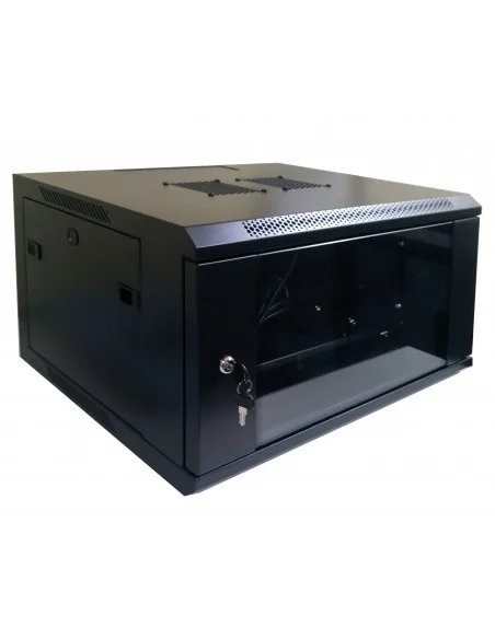 copy of Rack mural 19" 6U F600. Puerta cristal