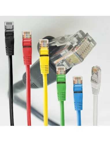 Latiguillo RJ45 0.25m  CAT6 UTP LSZH (Colores)