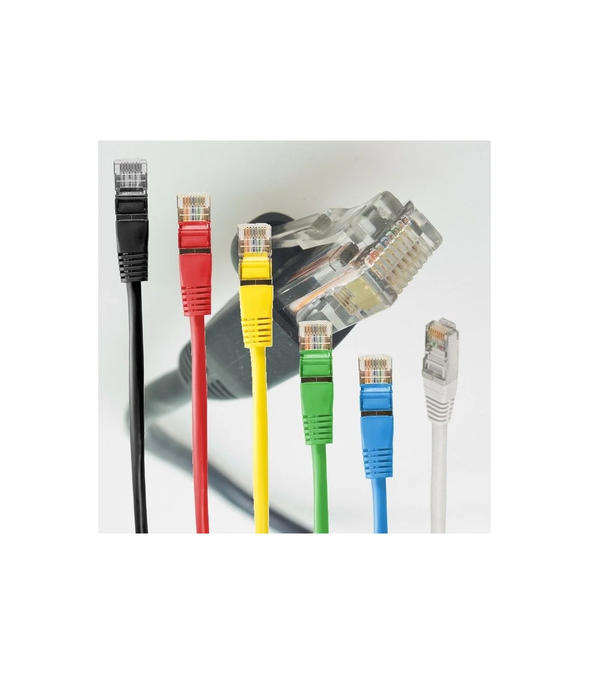 Latiguillo RJ45 0.5 m  CAT6 UTP LSZH (Colores)