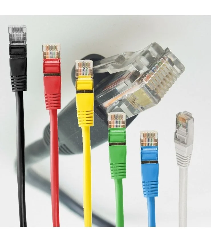 Latiguillo RJ45 0.5 m  CAT6 UTP LSZH (Colores)