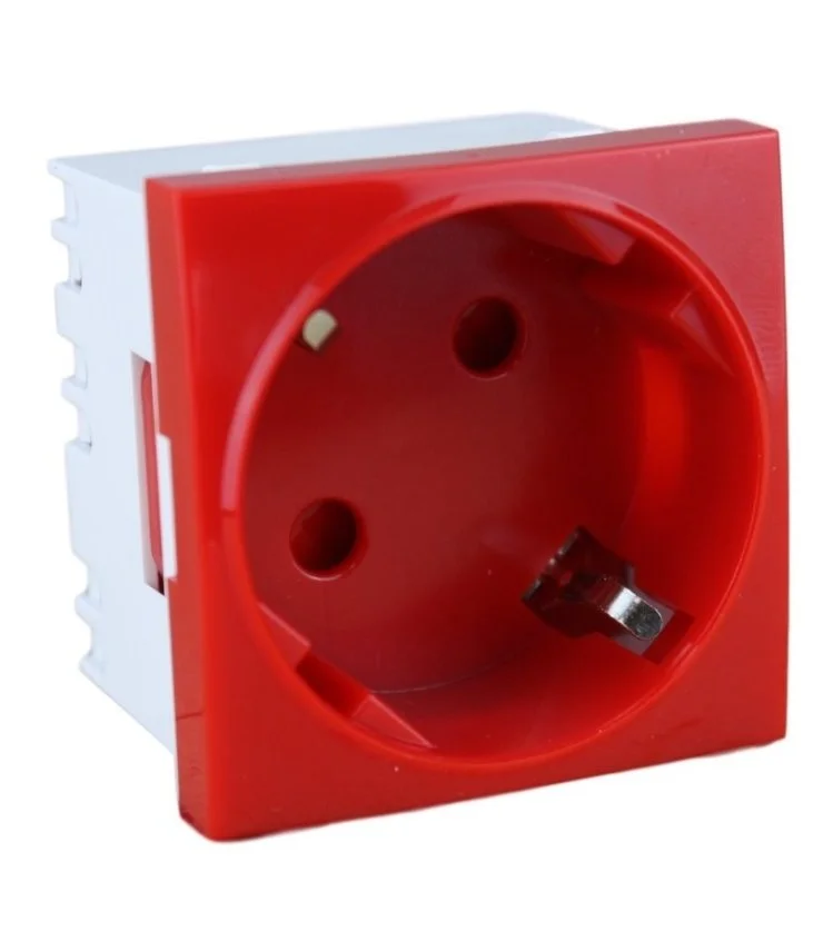Shucko con protección de 45 x 45. ROJO