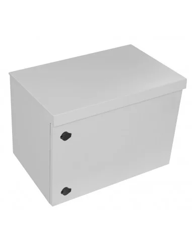 Rack mural 19" IP65 6U Fondo 400 con TEJADILLO