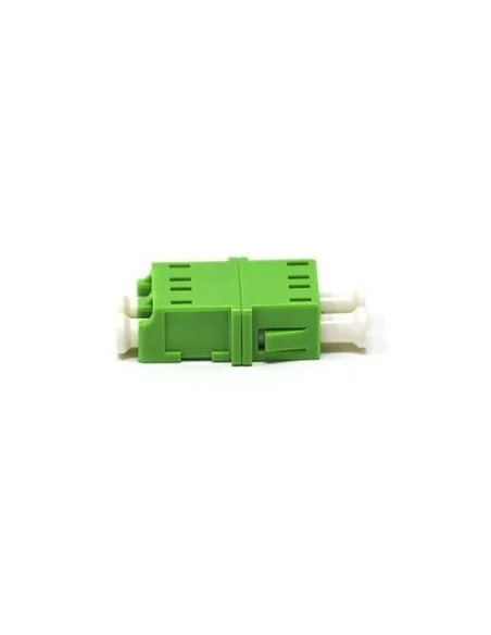 Adap. F. O. LC/APC monomodo Dúplex sin alas para tornillos