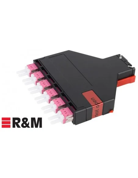 Módulo Netscale 48 MPO-LC 6 puertos OM4 tipo S+ Negro