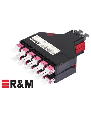 Módulo Netscale 48 MPO-LC 12 puertos OM4 tipo S+ negro inteliPhy