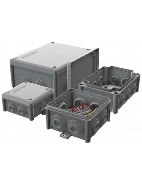 Caja Estanca con conos 102x152x65mm