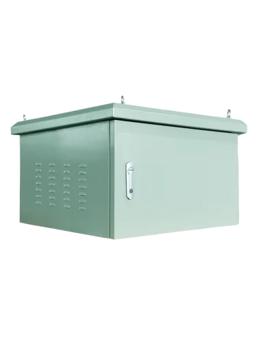 Rack mural 19" IP65 12U Fondo 450 con TEJADILLO